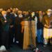 PDM leaders attending the media talk in Raiwind, Lahore announcing movement against Pakistan Army